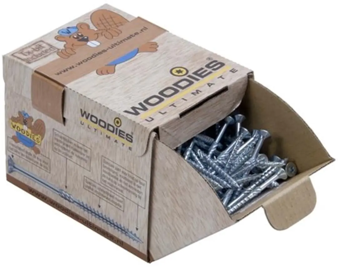 Woodies Ultimate Torx Verzinkt Platverzonkenkopschroef 5x50 - 200 Stuks