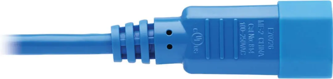 Tripp Lite P004-002-ABL Elektriciteitssnoer Blauw 0,6m