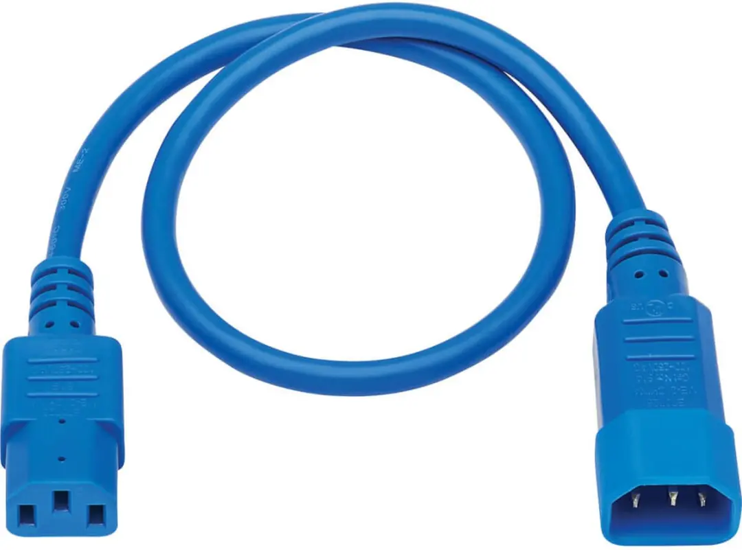 Tripp Lite P004-002-ABL Elektriciteitssnoer Blauw 0,6m