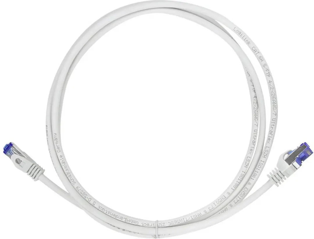Logilink C6A142S Kabel RJ45 CAT 6A S/FTP 50m - Grijs