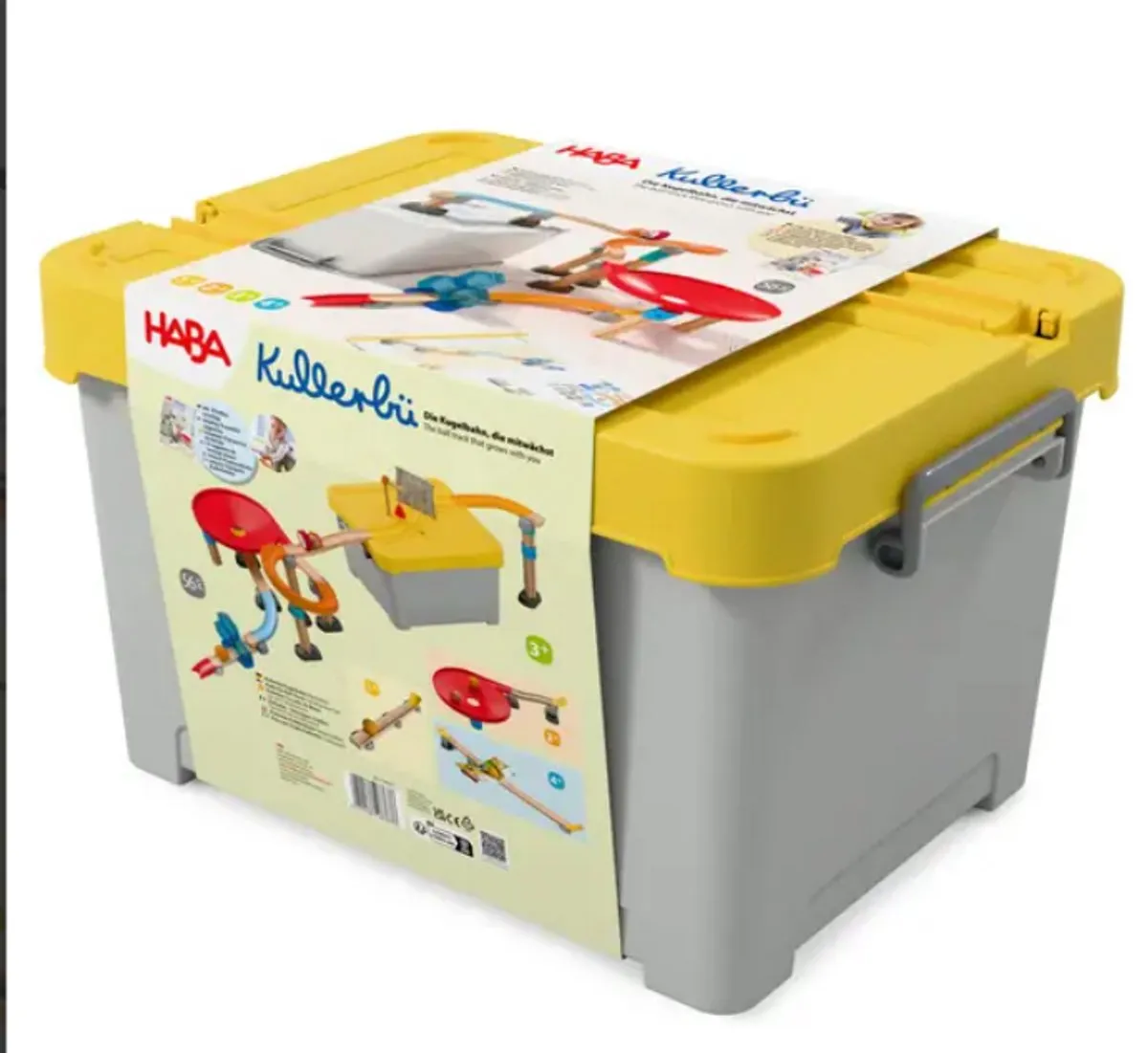 Haba Kullerbü Knikkerbaan Bouwpakket - 56 Onderdelen - Multicolor