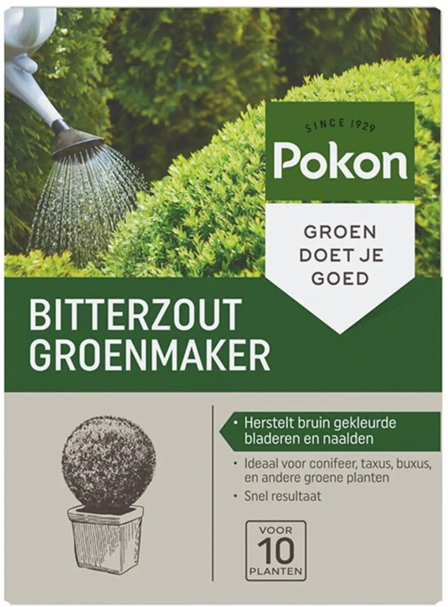 Pokon Bitterzout Groenmaker 500g - Voor Buxus/Conifeer - afbeelding 6 van 6