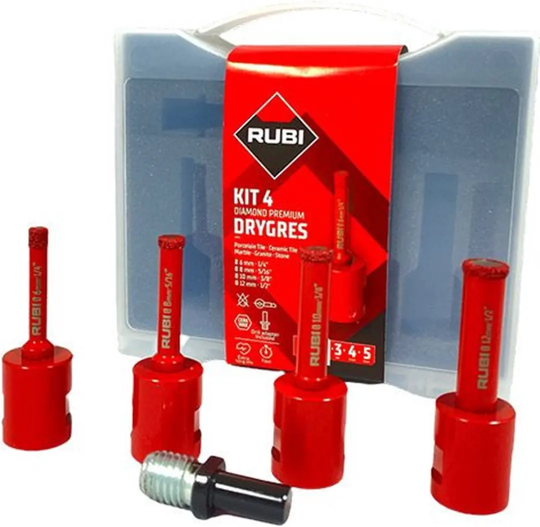 Rubi Drygres Premium Diamantboren Set M14