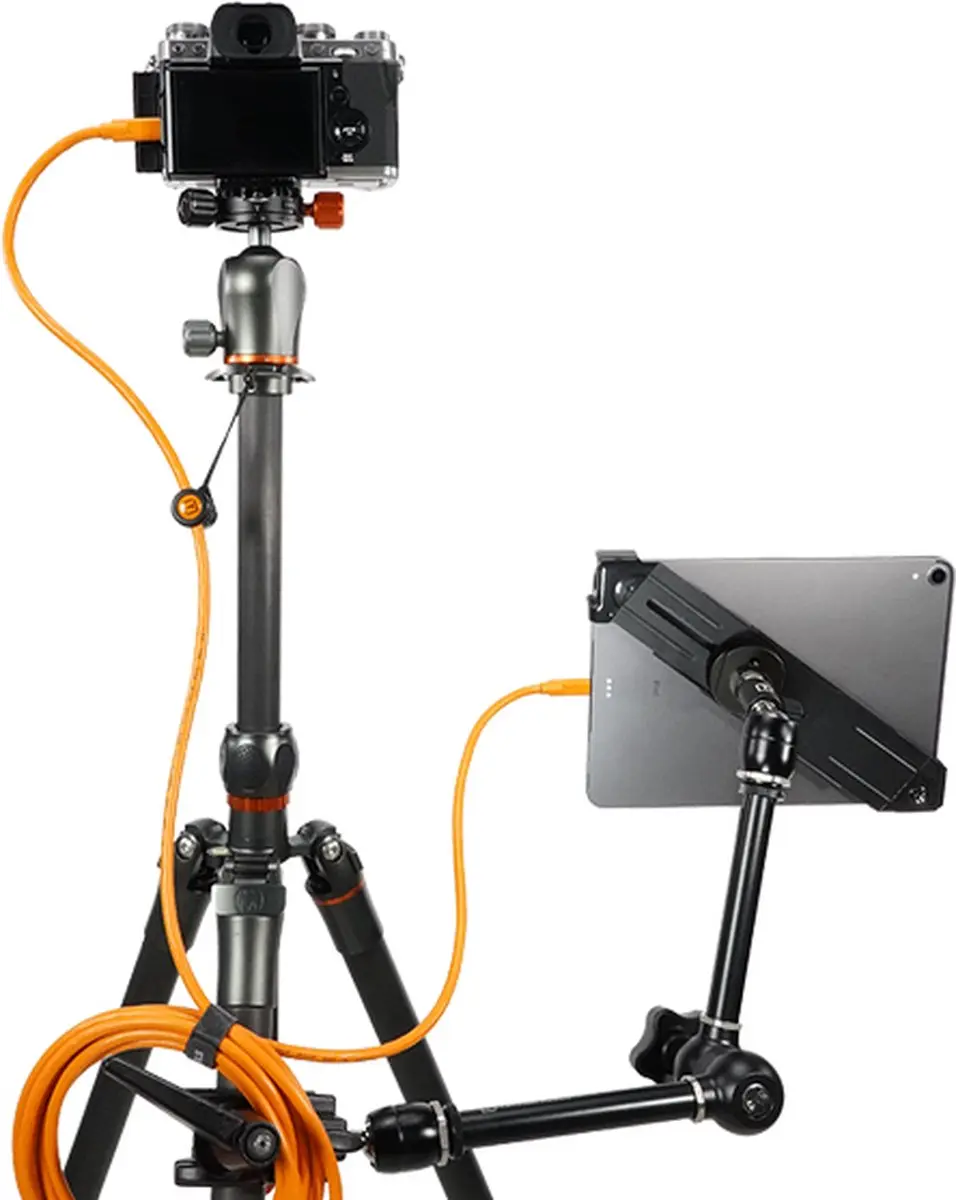 TetherTools Tether Guard Camera Support - 2 Stuks - Zwart/Oranje - afbeelding 2 van 2