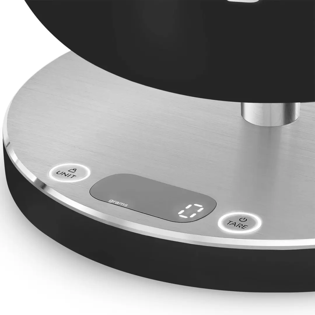 Smeg KSC01BLMWW Digitale Keukenweegschaal 5kg - Mat Zwart