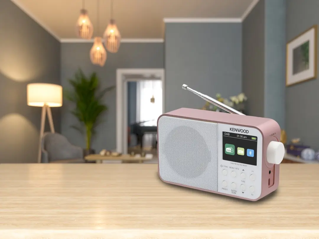 Kenwood CR-M30DAB DAB+ Radio - Roze