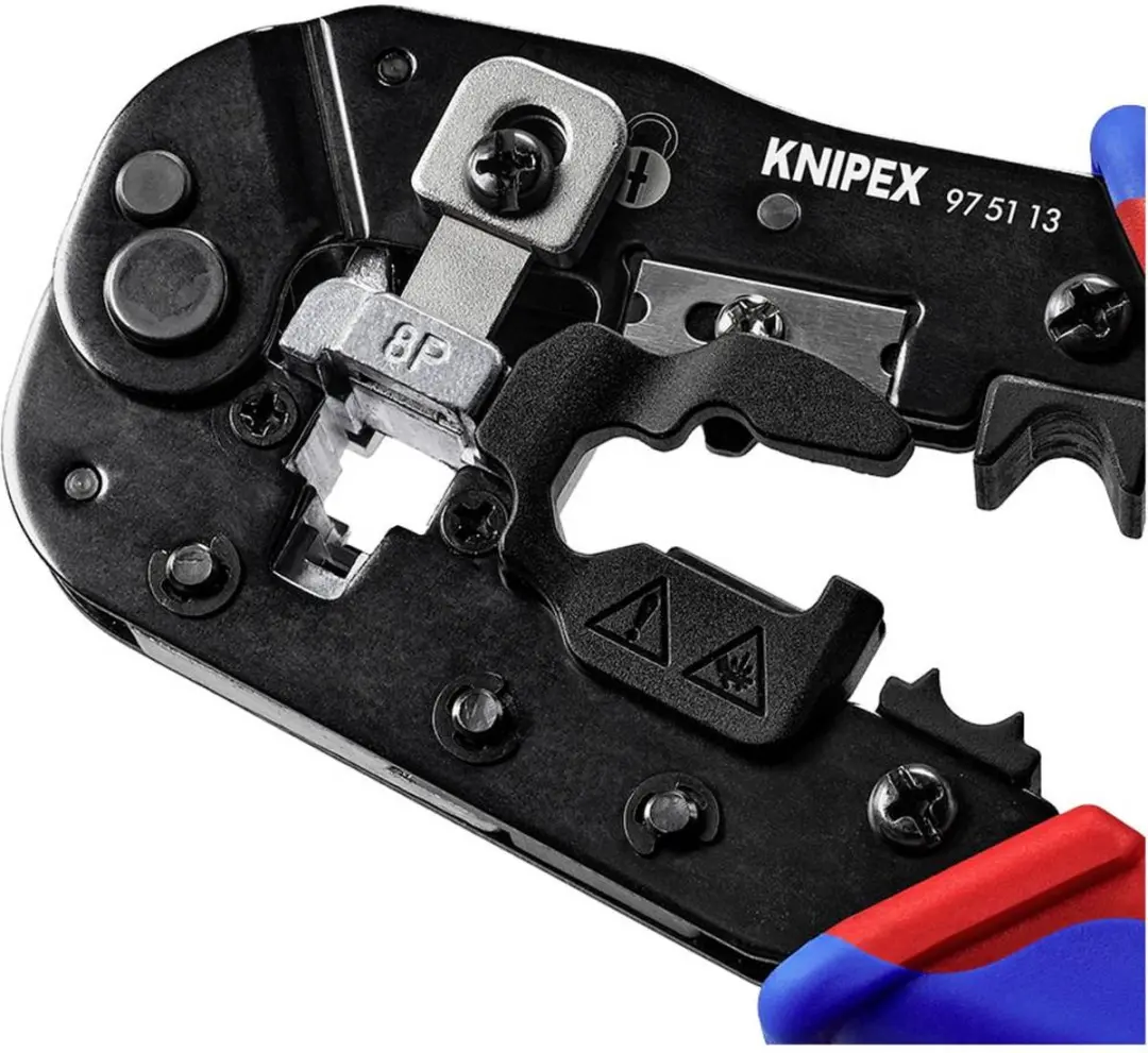Knipex Crimpzange RJ45-Westernstecker 97 51 13