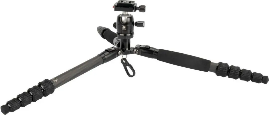 Sirui Traveller 5CX Carbon Statief B-00K Balhoofd - 5 kg - Zwart
