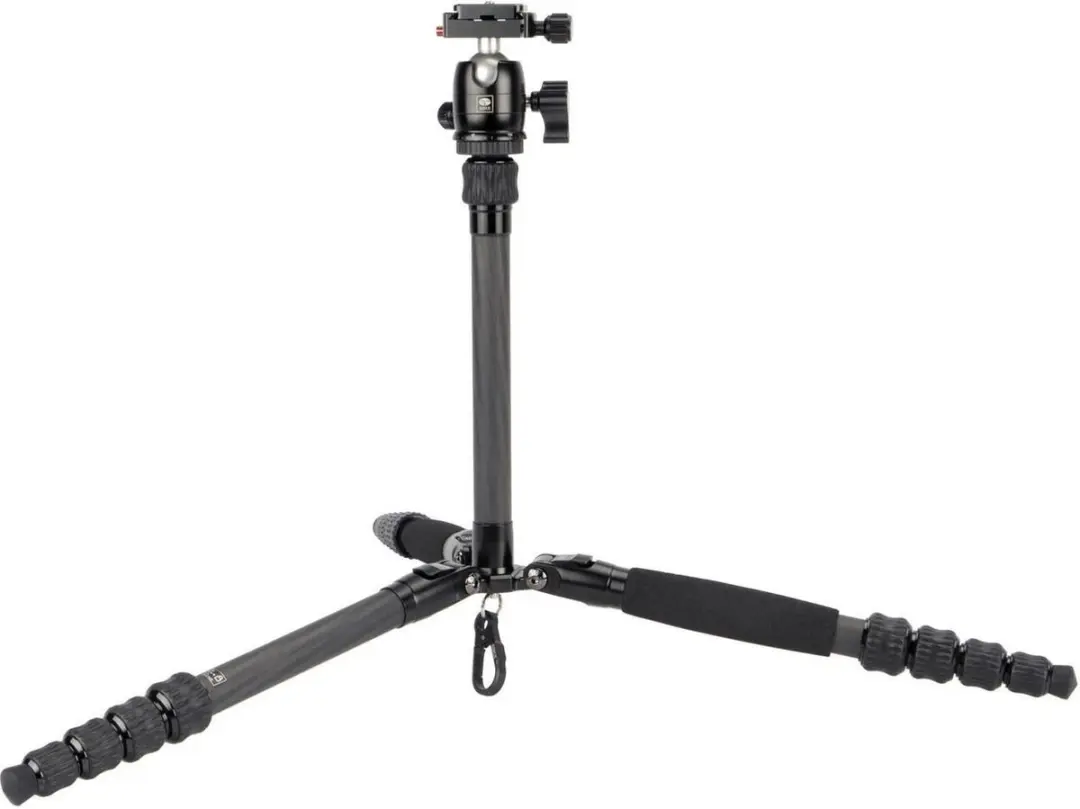 Sirui Traveller 5CX Carbon Statief B-00K Balhoofd - 5 kg - Zwart - afbeelding 6 van 6