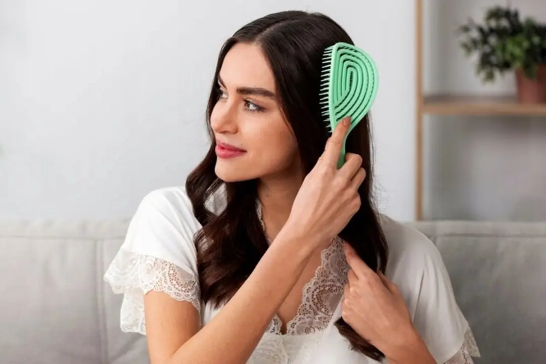 The Wet Brush Original Detangler - Natuurlijk Marmer