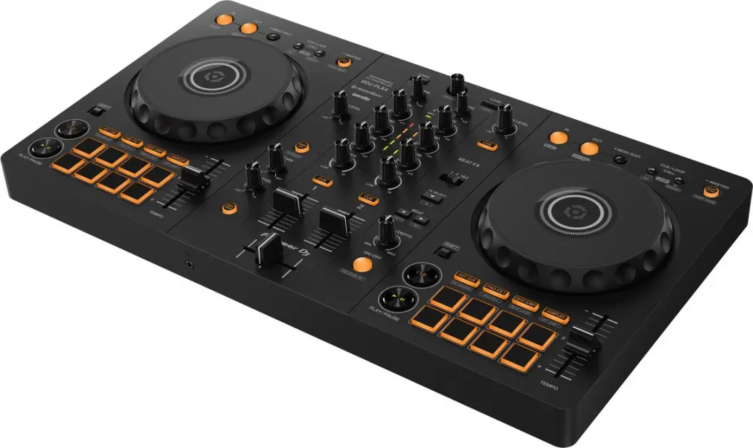 Pioneer DDJ-FLX4 DJ-controller - 2 Kanalen - 8 Pads - Zwart