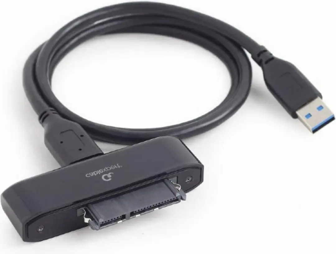 Cablexpert USB 3.0 naar SATA Adapter - Zwart