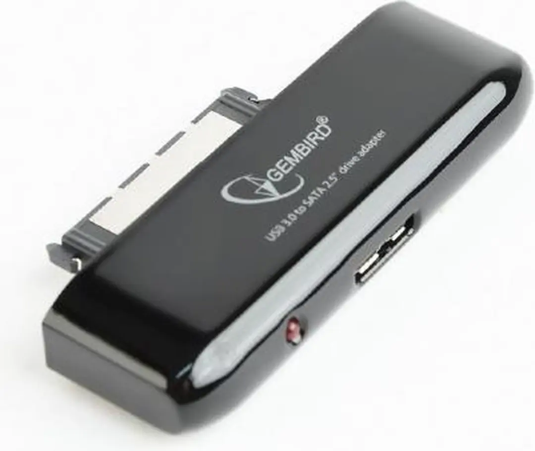Cablexpert USB 3.0 naar SATA Adapter - Zwart