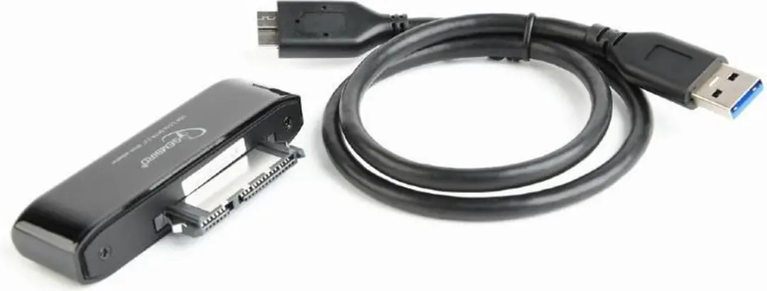 Cablexpert USB 3.0 naar SATA Adapter - Zwart