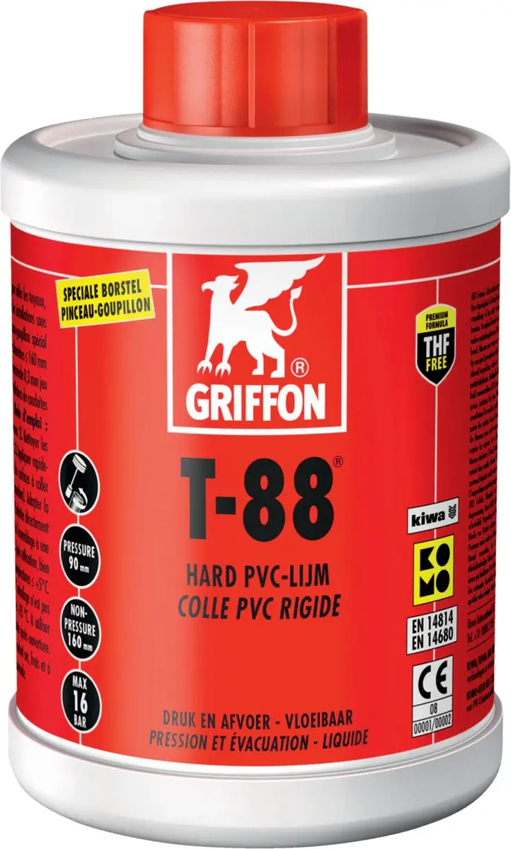Griffon T-88 PVC-Lijm 250ml