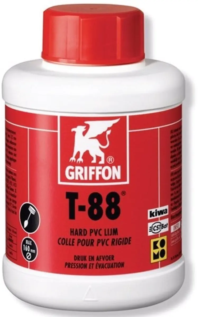 Griffon T-88 PVC-Lijm 250ml