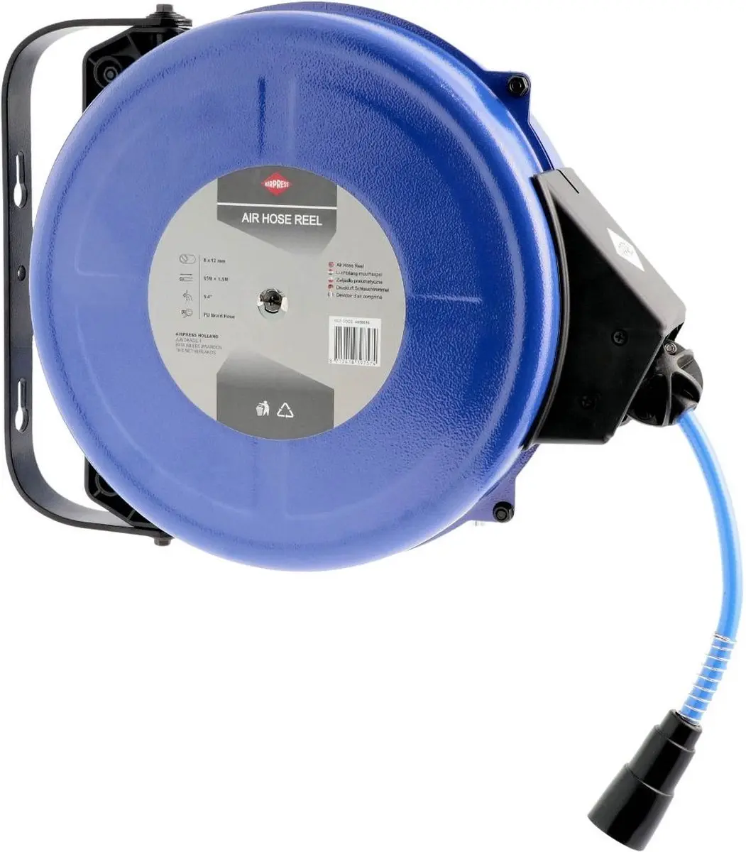 Airpress Luchtslanghaspel 15m - 8x12mm - afbeelding 6 van 6