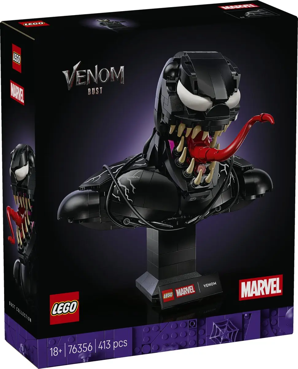 LEGO Super Heroes 76356 Venom Buste - 413 Stukken - afbeelding 6 van 6