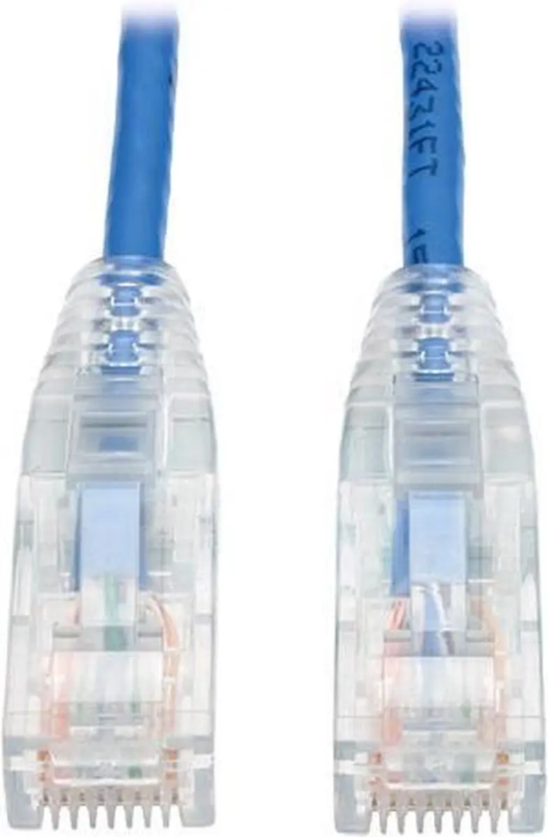 Tripp Lite Cat6 U/UTP Netwerkkabel RJ45-RJ45 0,3m - Blauw