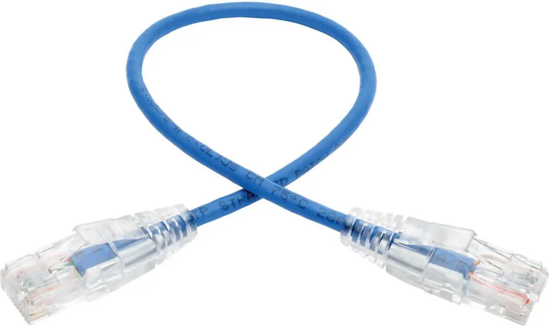 Tripp Lite Cat6 U/UTP Netwerkkabel RJ45-RJ45 0,3m - Blauw