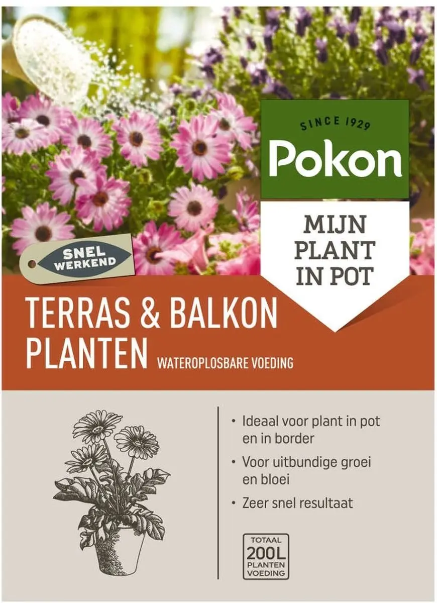 Pokon Terras & Balkon Plantenvoeding 500g