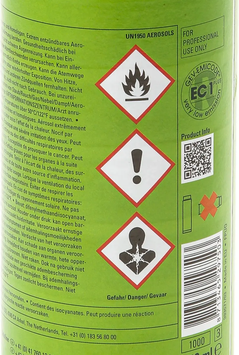 Illbruck PU010 Isolatielijm 750ml - Universeel