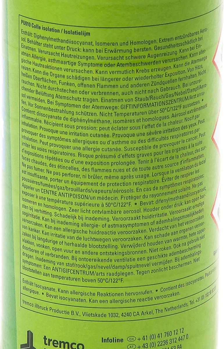 Illbruck PU010 Isolatielijm 750ml - Universeel