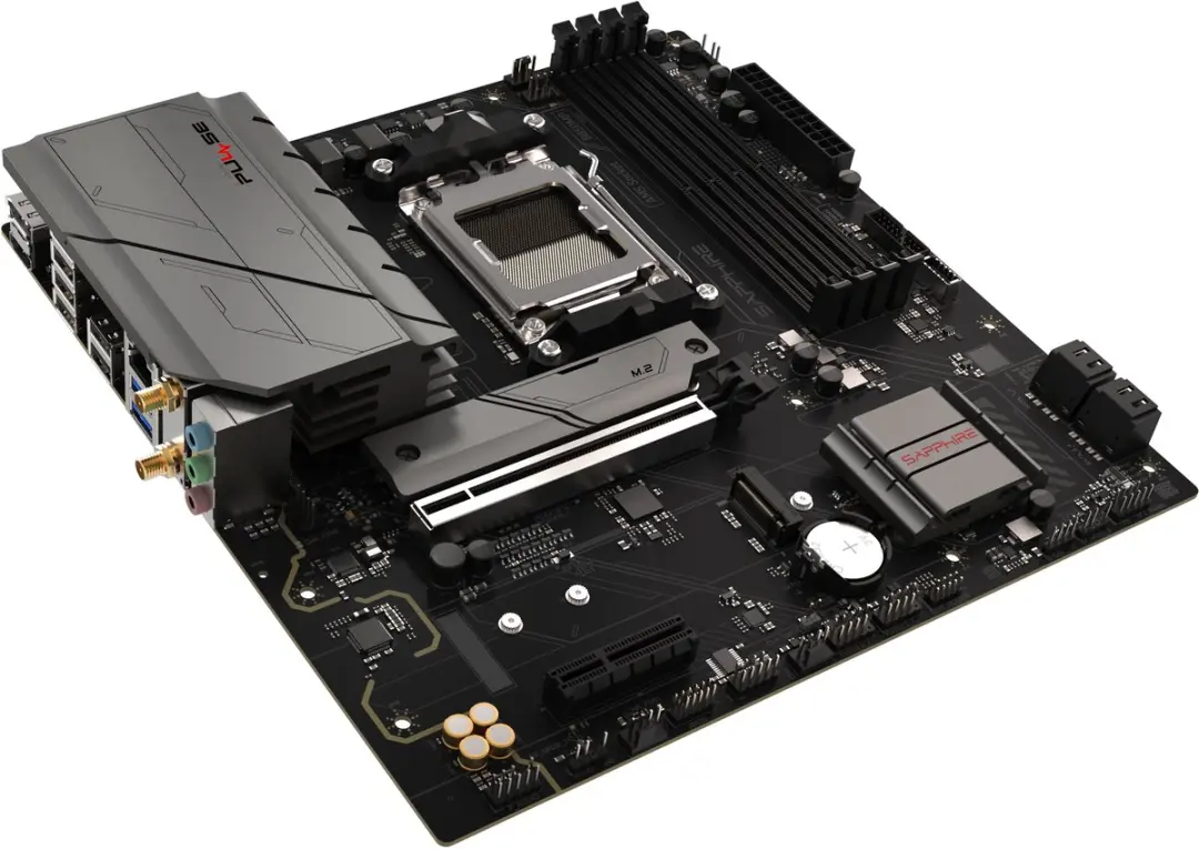 Sapphire PULSE B850M Moederbord - Micro ATX - AMD B850 - WiFi - afbeelding 6 van 6