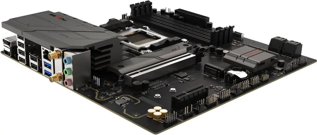 Sapphire PULSE B850M Moederbord - Micro ATX - AMD B850 - WiFi