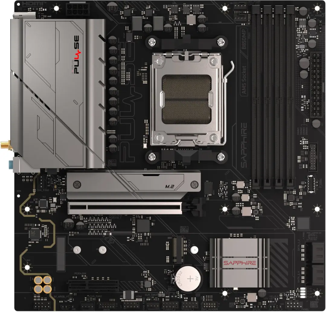 Sapphire PULSE B850M Moederbord