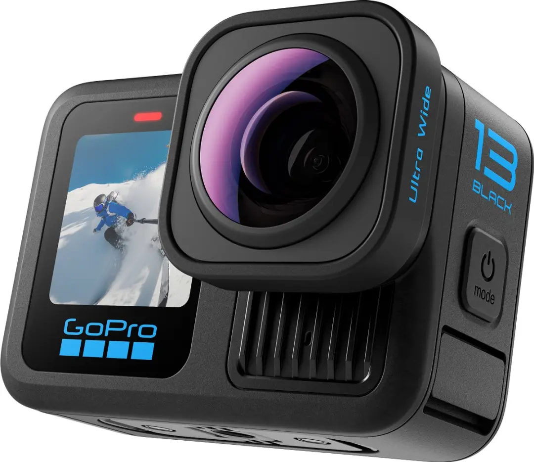 GoPro Ultra Wide Lens Mod AEWAL-001 - Zwart