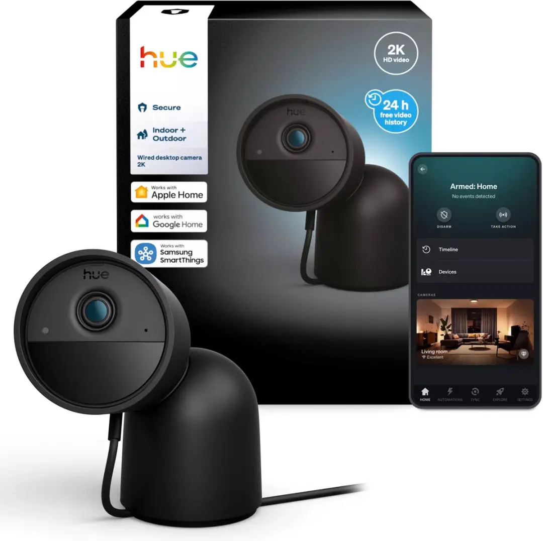 Hue Secure 929004258404 Desktopcamera - Zwart