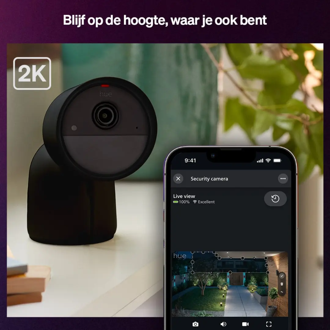 Hue Secure 929004258404 Desktopcamera - Zwart