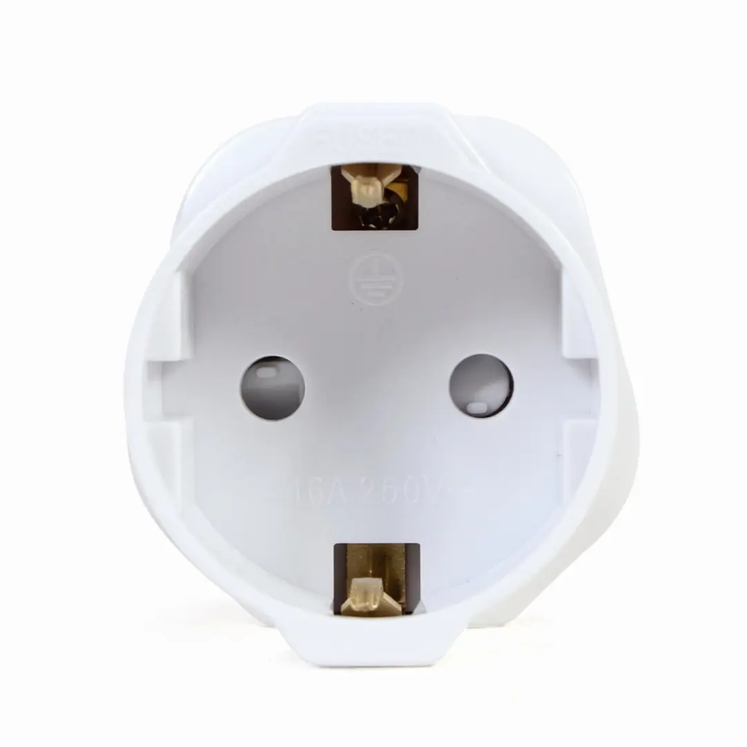 Cablexpert AC-adapter EU naar UK 13A - Wit