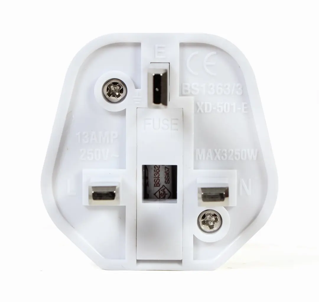 Cablexpert AC-adapter EU naar UK 13A - Wit