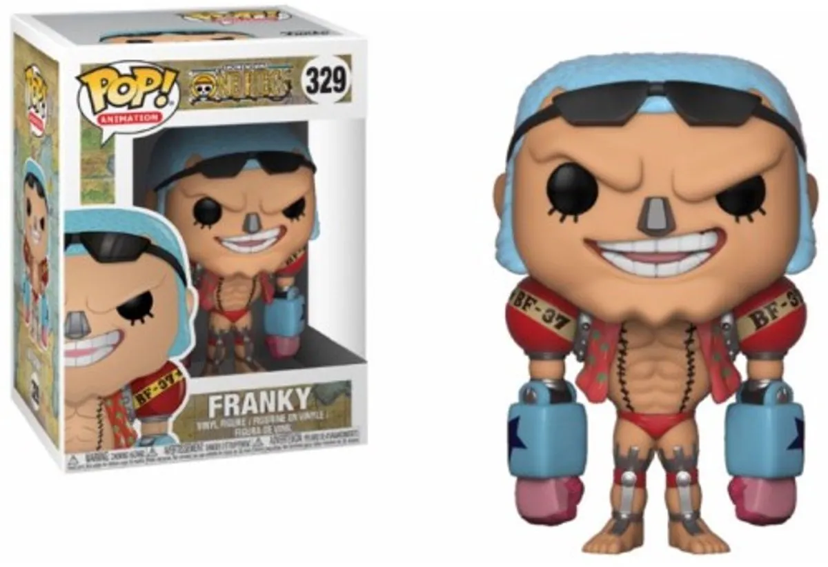 Funko POP! One Piece Franky Vinyl Figure - 9cm - Veelkleurig