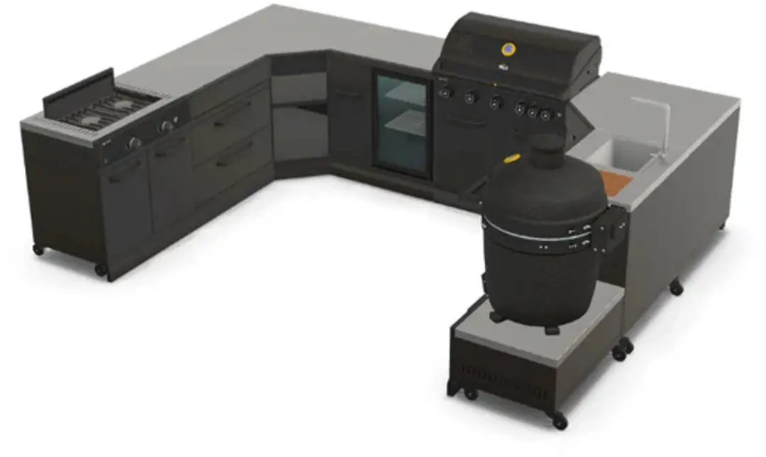 GRLLR 8-delig Buitenkeuken Prime G5S 5 Branders