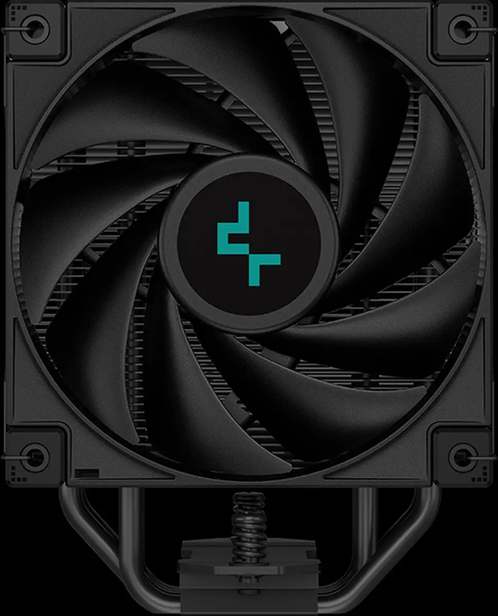 DeepCool AK400 Zero Dark Plus CPU Koeler - 2x 120mm Zwart