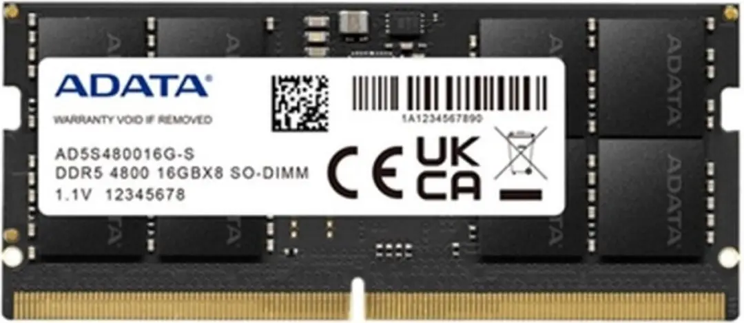 ADATA AD5S480016G-S RAM Geheugen 16GB DDR5 4800MHz