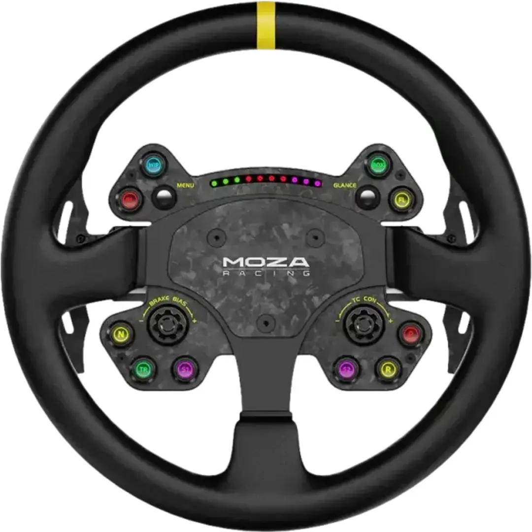 Moza Racing RS V2 Stuurwiel RS025 - 10 Knoppen - Zwart - afbeelding 6 van 6