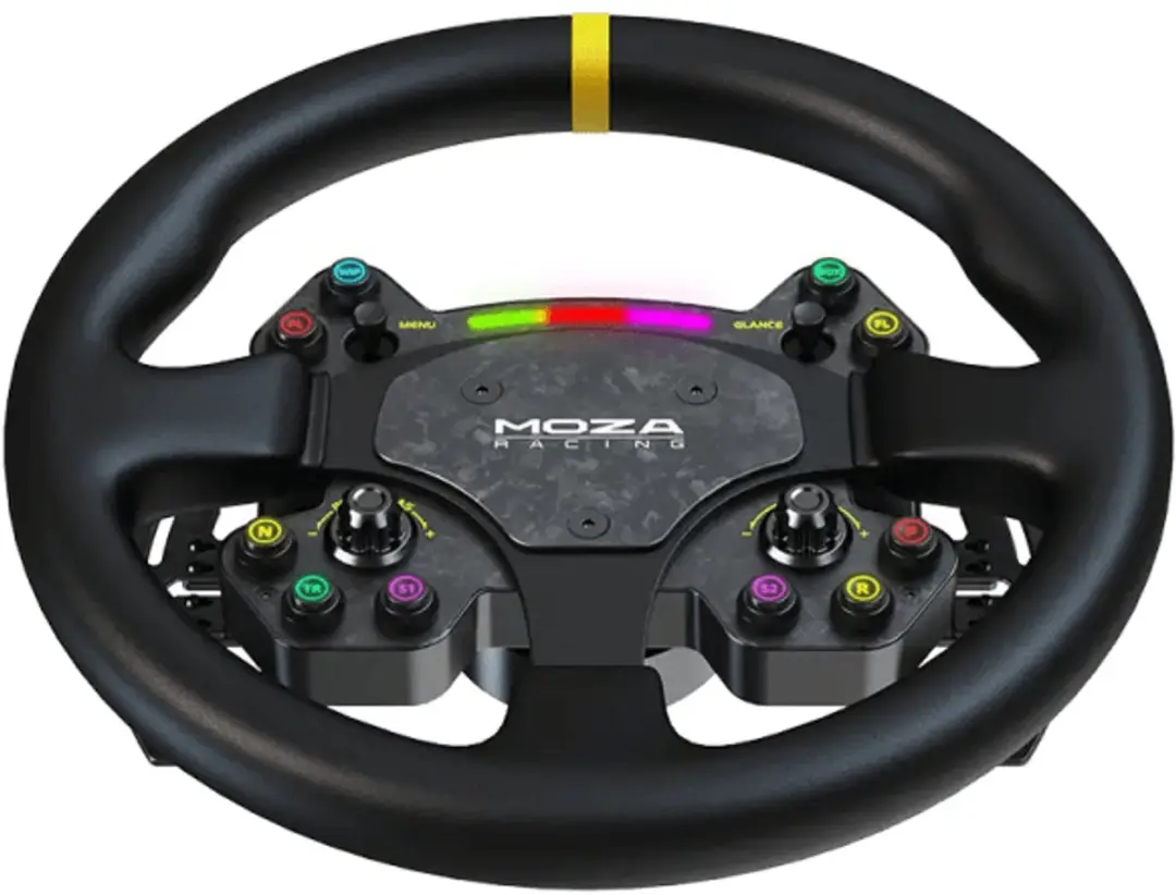 Moza Racing RS V2 Stuurwiel RS025 - 10 Knoppen - Zwart