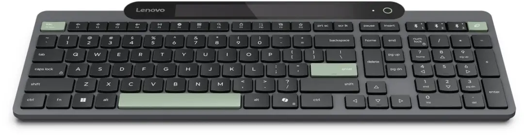 Lenovo 4Y41R69494 Toetsenbord Bluetooth Amerikaans - Zwart/Groen