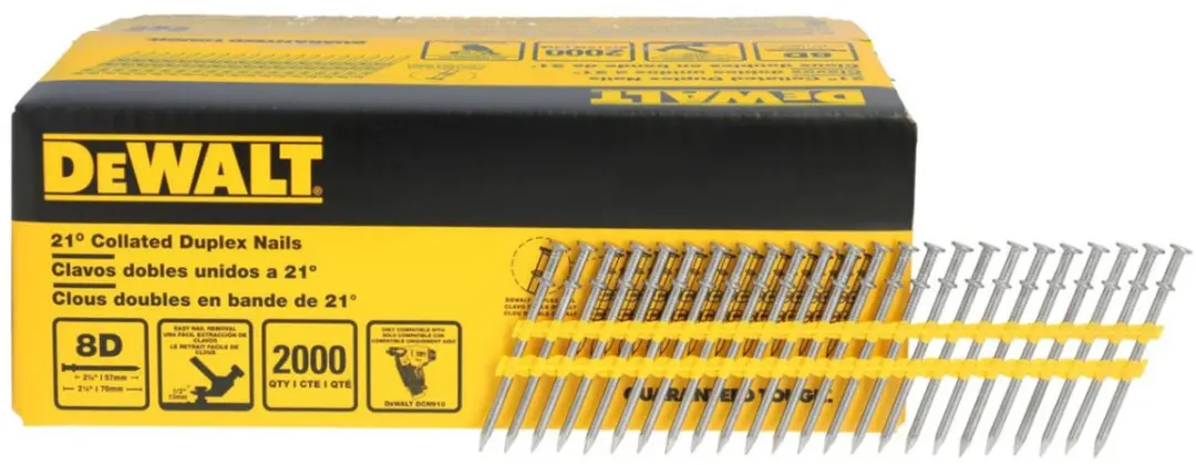 DeWalt DN275 Duplex Nagels 21° 70/57mm