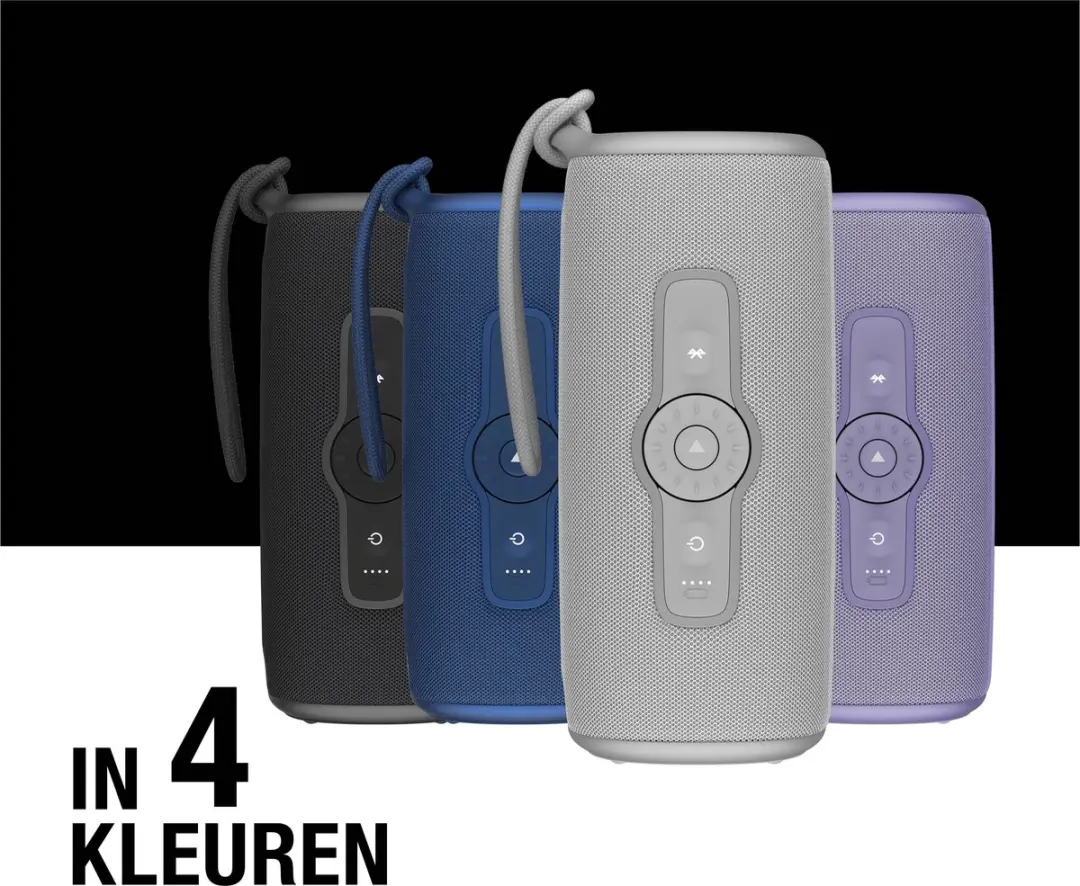 Fresh 'n Rebel Bold M2 Waterdichte Bluetooth Speaker 20W - Ice Grey