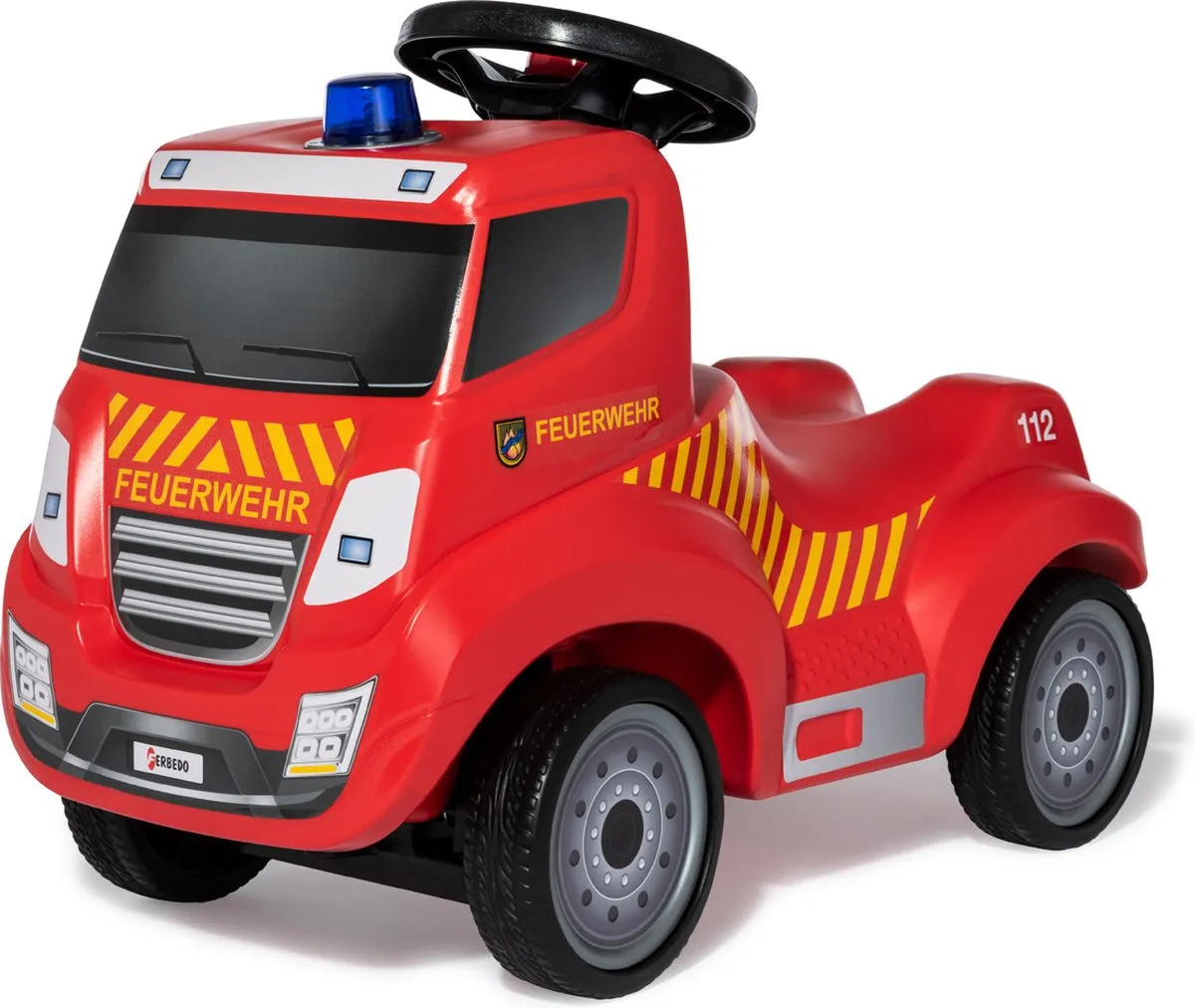 Rolly Toys Ferbedo Truck Brandweer FO17112 - Blauw