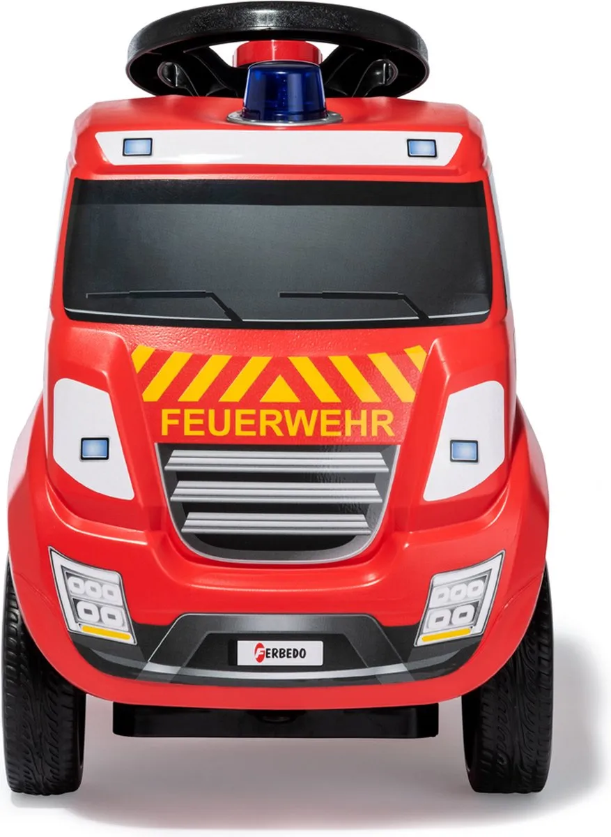 Rolly Toys Ferbedo Truck Brandweer FO17112 - Blauw - afbeelding 6 van 6