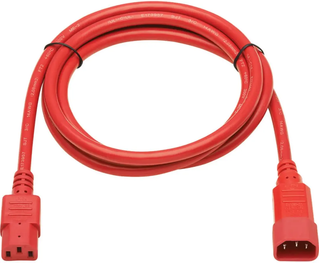 Tripp Lite P005-006-ARD Elektriciteitssnoer 1,8m - Rood