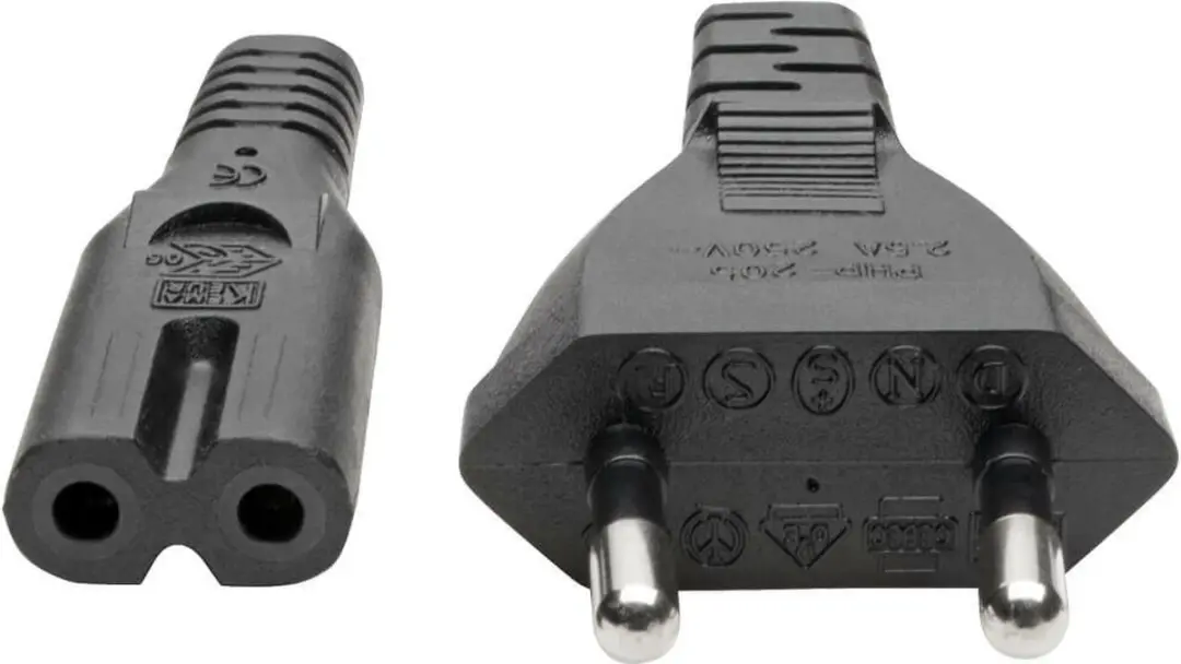 Tripp Lite P059-006 C7 naar Schuko Kabel - 250V 2.5A - 1.8m - Zwart
