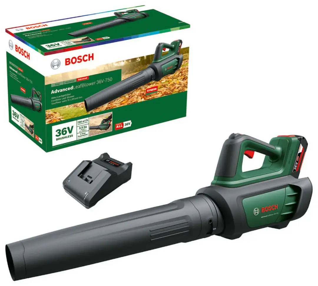Bosch AdvancedLeafBlower 36V-750 Bladblazer - 2000mAh - 200 km/h - afbeelding 6 van 6