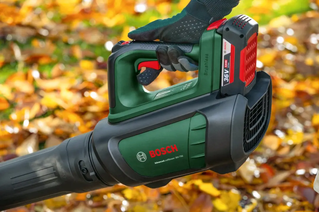 Bosch AdvancedLeafBlower 36V-750 Bladblazer - 2000mAh - 200 km/h